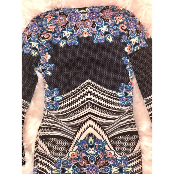 Blue Long Sleeve Midi Dress! - Picture 5 of 6